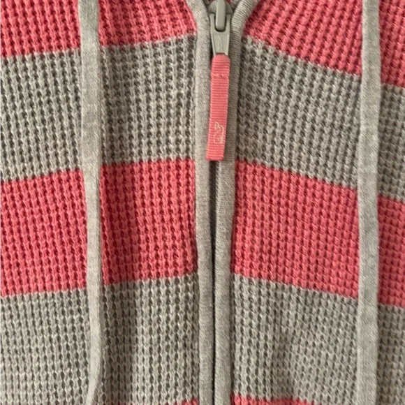 Vineyard Vines Striped Full Zip Up Hoodie Size M - Picture 3 of 8